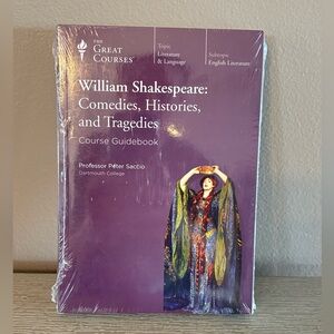 The Great Courses William Shakespeare Course Guidebook - Purple Cover